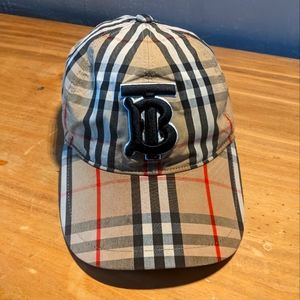 Burberry baseball hat